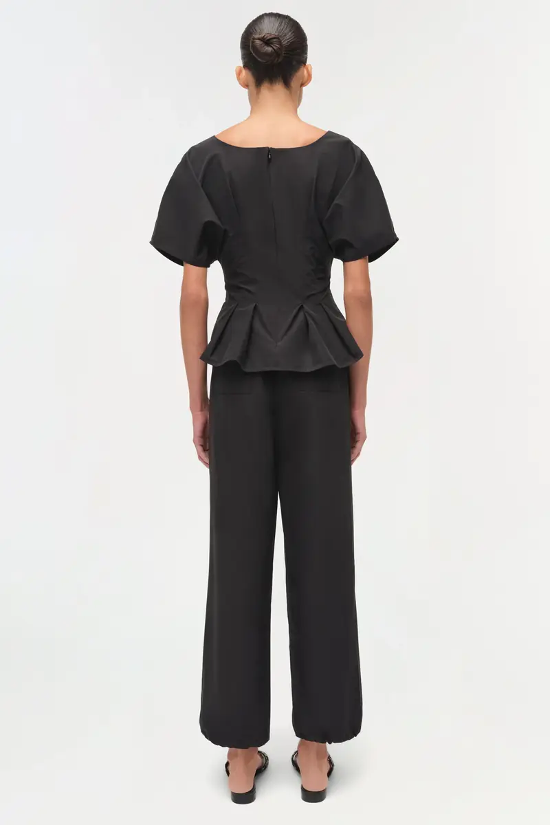 Simkhai Mavrick Cotton Faille Pull On Pant | Thumbnail 6