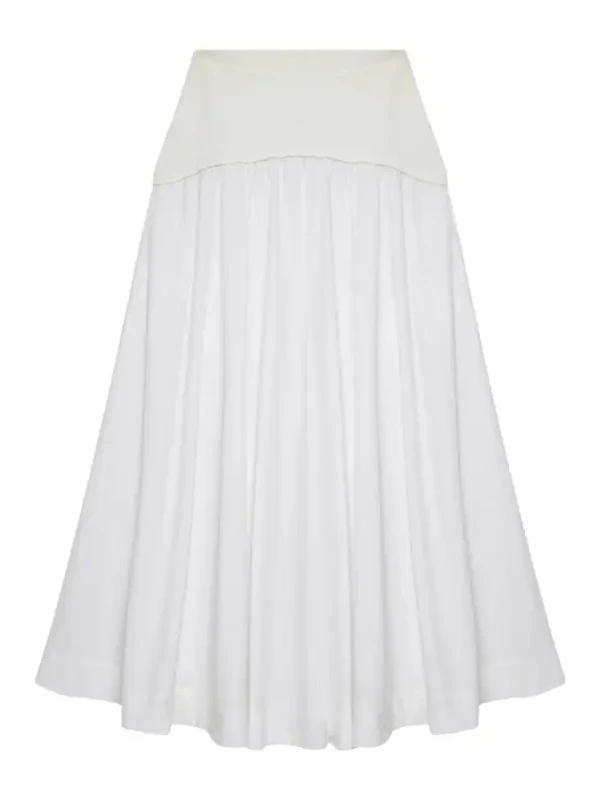 Ovie Knit Cotton Midi Skirt Ovie Knit Cotton Midi Skirt