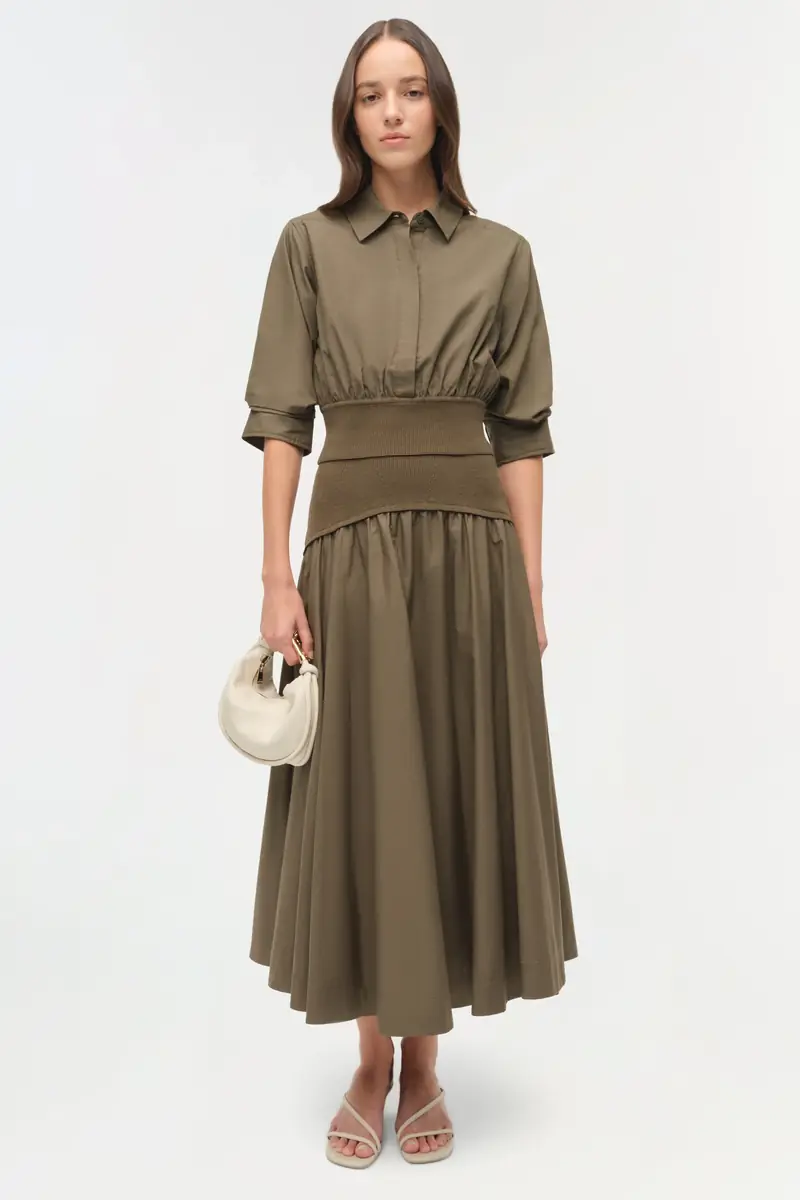 Simkhai Ovie Knit Cotton Midi Skirt | Thumbnail 3 Simkhai Ovie Knit Cotton Midi Skirt | Thumbnail 3