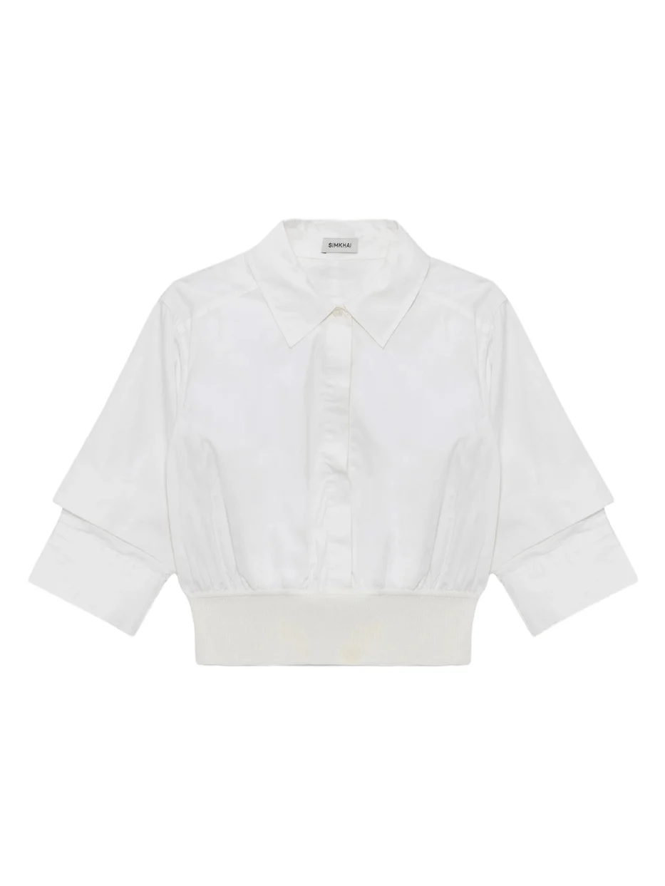 Stiles Knit Cotton Shirt Stiles Knit Cotton Shirt