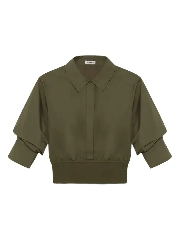 Stiles Knit Cotton Shirt Stiles Knit Cotton Shirt