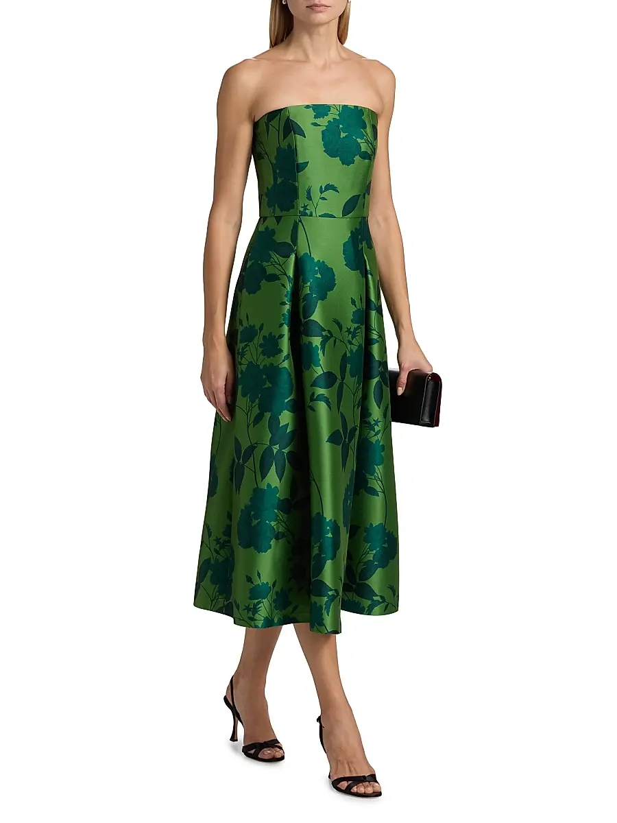 SACHIN & BABI Women's Shay Floral Midi-Dress | Thumbnail 2