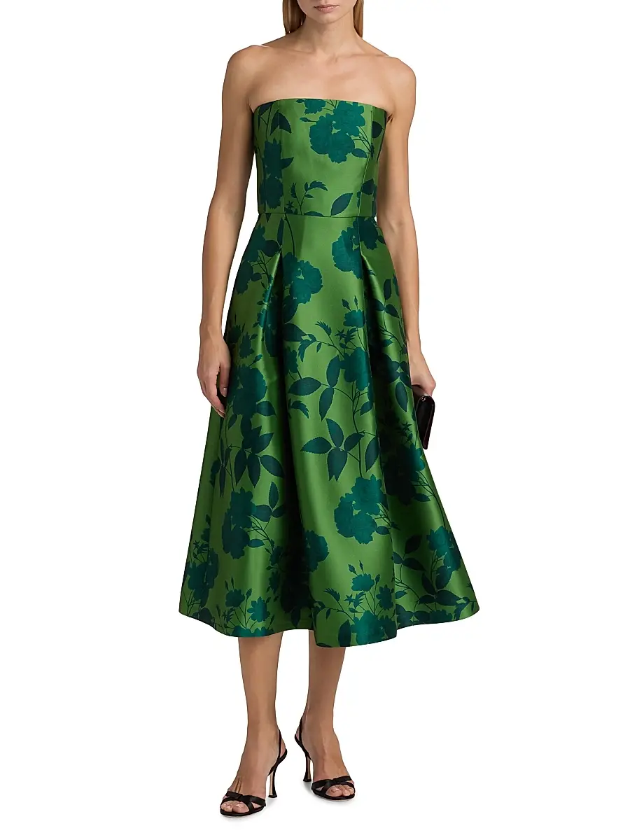 SACHIN & BABI Women's Shay Floral Midi-Dress | Thumbnail 3
