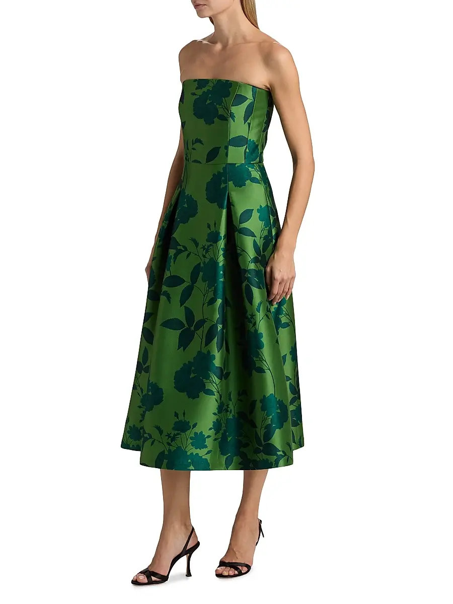SACHIN & BABI Women's Shay Floral Midi-Dress | Thumbnail 4