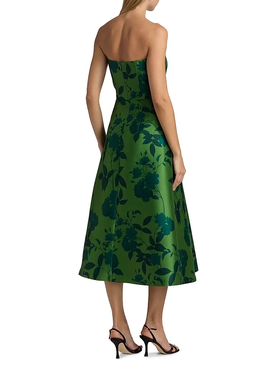 SACHIN & BABI Women's Shay Floral Midi-Dress | Thumbnail 5