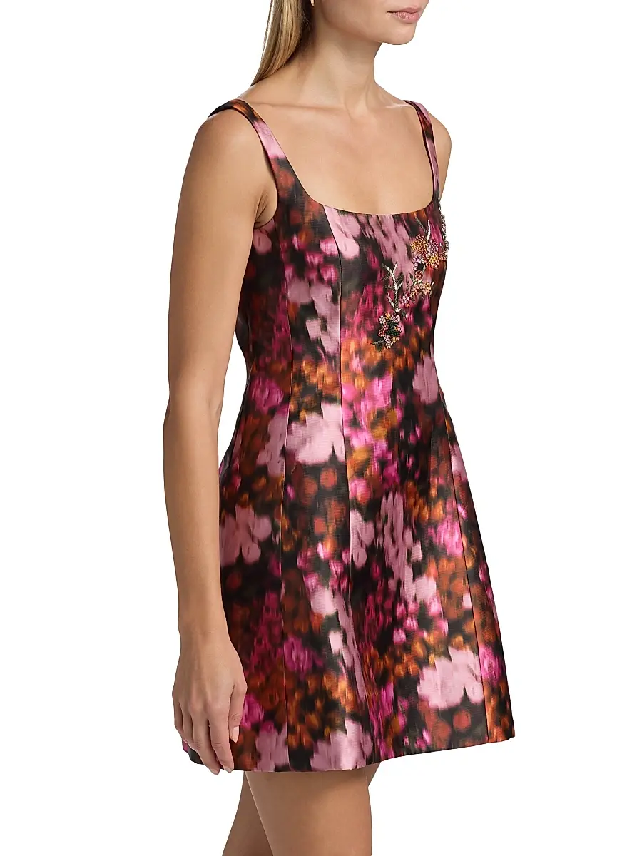 SACHIN & BABI Women's Caroline Embellished Floral Minidress | Thumbnail 4 SACHIN & BABI Women's Caroline Embellished Floral Minidress | Thumbnail 4