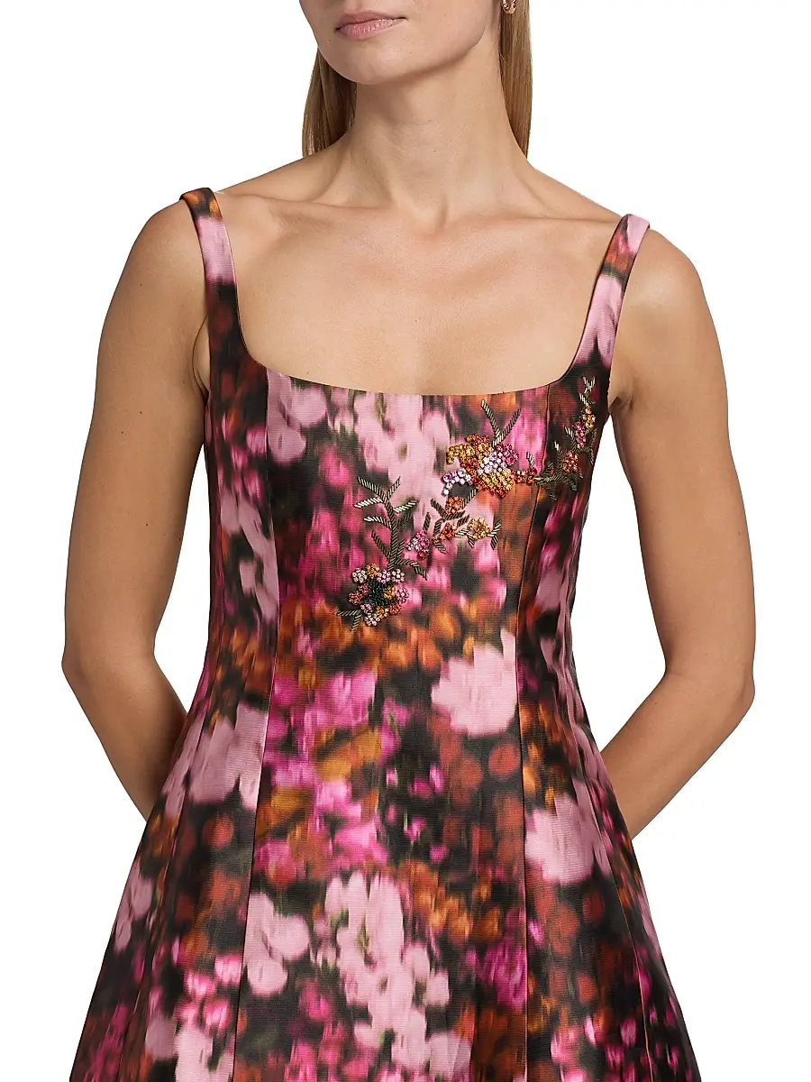 SACHIN & BABI Women's Caroline Embellished Floral Minidress | Thumbnail 6 SACHIN & BABI Women's Caroline Embellished Floral Minidress | Thumbnail 6