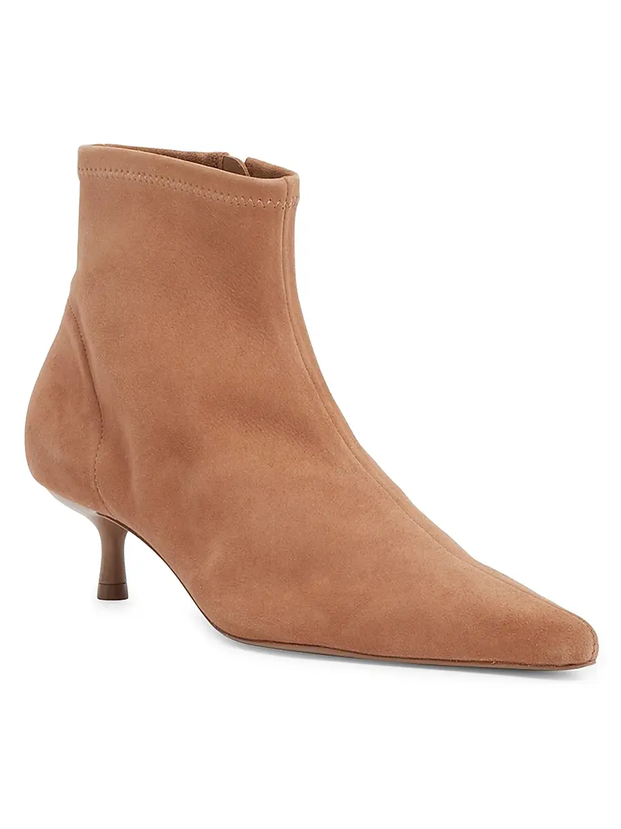 Simkhai Women's Joni 45MM Suede Ankle Booties | Thumbnail 2 Simkhai Women's Joni 45MM Suede Ankle Booties | Thumbnail 2