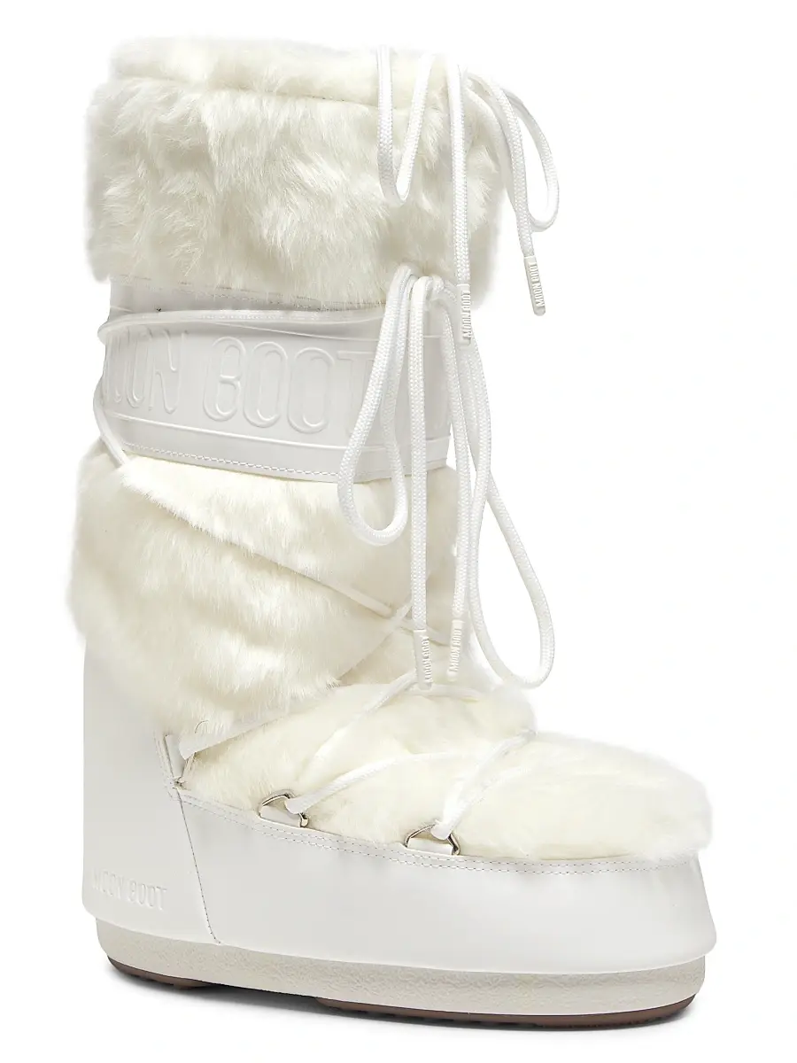 Moon Boot Women's Icon Faux-Fur Boots | Thumbnail 2 Moon Boot Women's Icon Faux-Fur Boots | Thumbnail 2