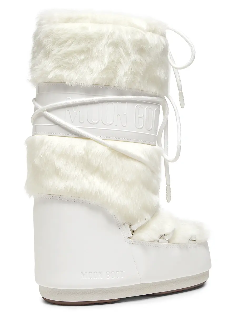 Moon Boot Women's Icon Faux-Fur Boots | Thumbnail 3 Moon Boot Women's Icon Faux-Fur Boots | Thumbnail 3