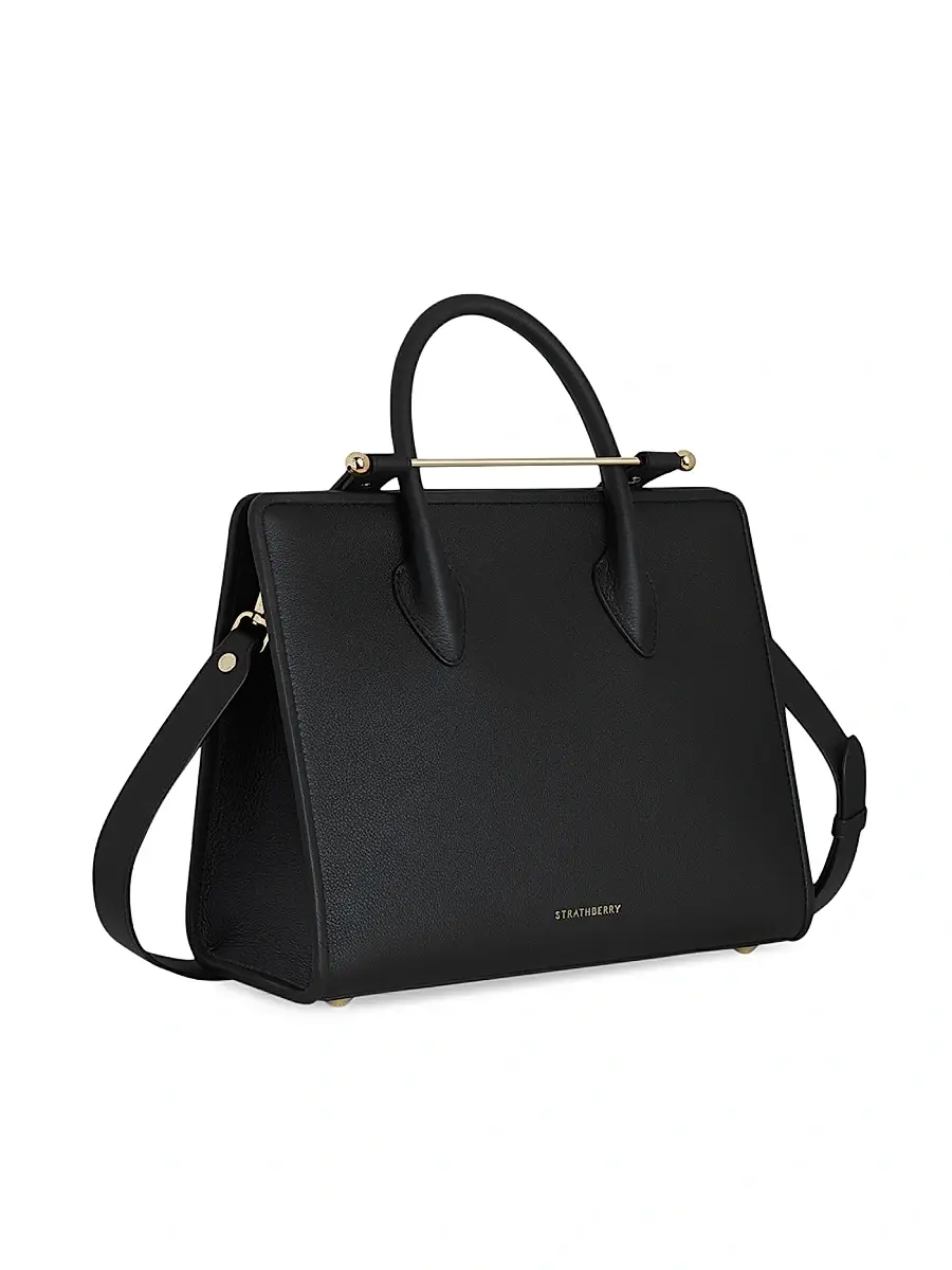 Strathberry Women's Midi Leather Tote Bag | Thumbnail 4 Strathberry Women's Midi Leather Tote Bag | Thumbnail 4