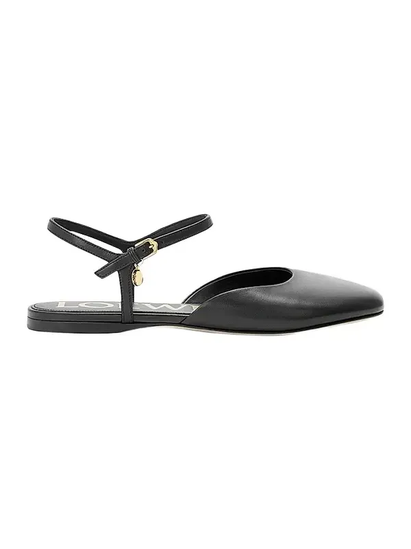 Women's Toy Leather Ballerina Flats