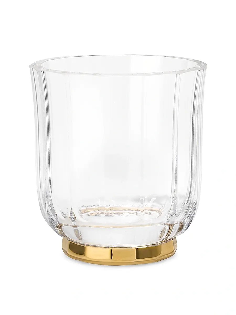 AERIN Delmara Crystal Votive Hurricane