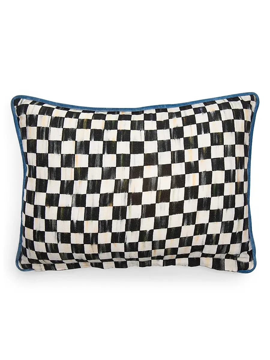 MacKenzie-Childs Whimsyland Beaded Cotton Pillow | Thumbnail 2 MacKenzie-Childs Whimsyland Beaded Cotton Pillow | Thumbnail 2
