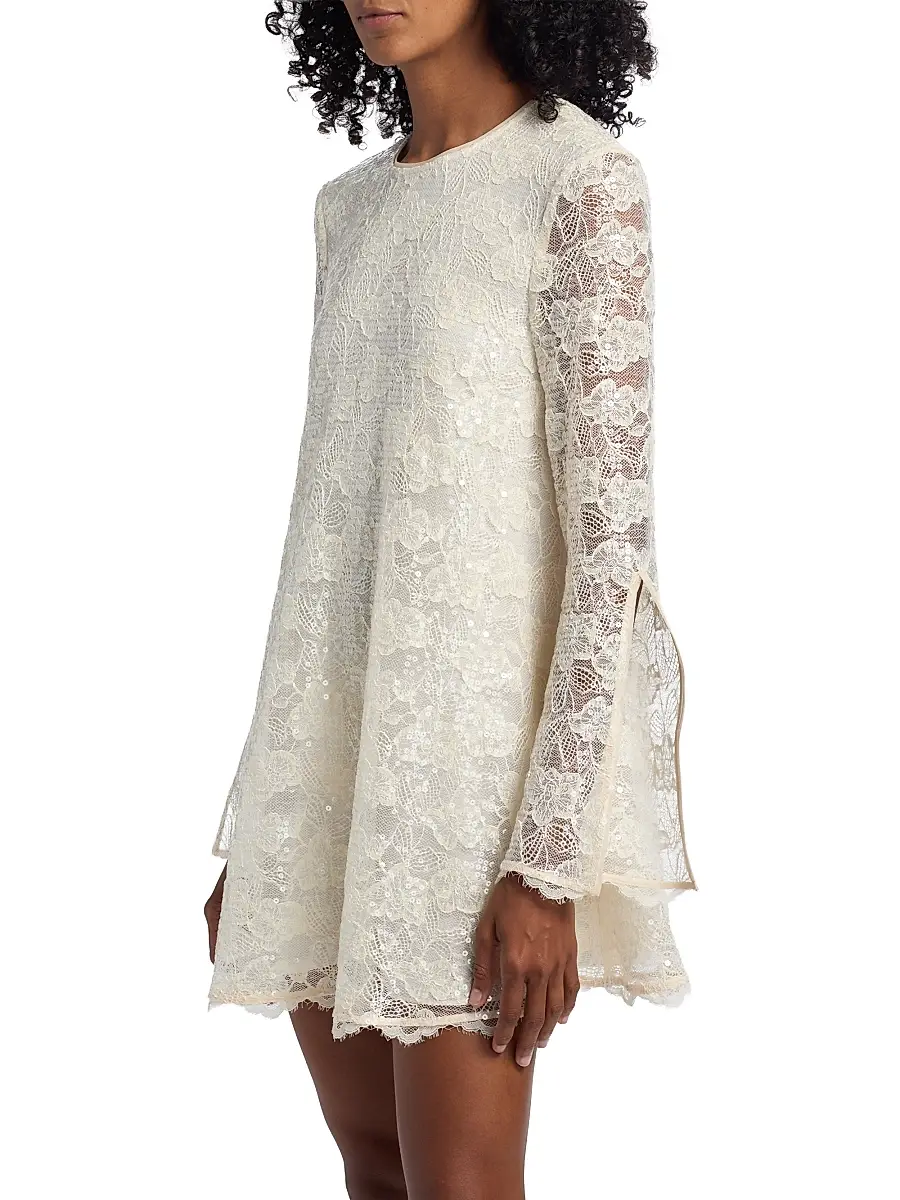 Toccin Women's Gramercy Lace A-Line Minidress | Thumbnail 4 Toccin Women's Gramercy Lace A-Line Minidress | Thumbnail 4