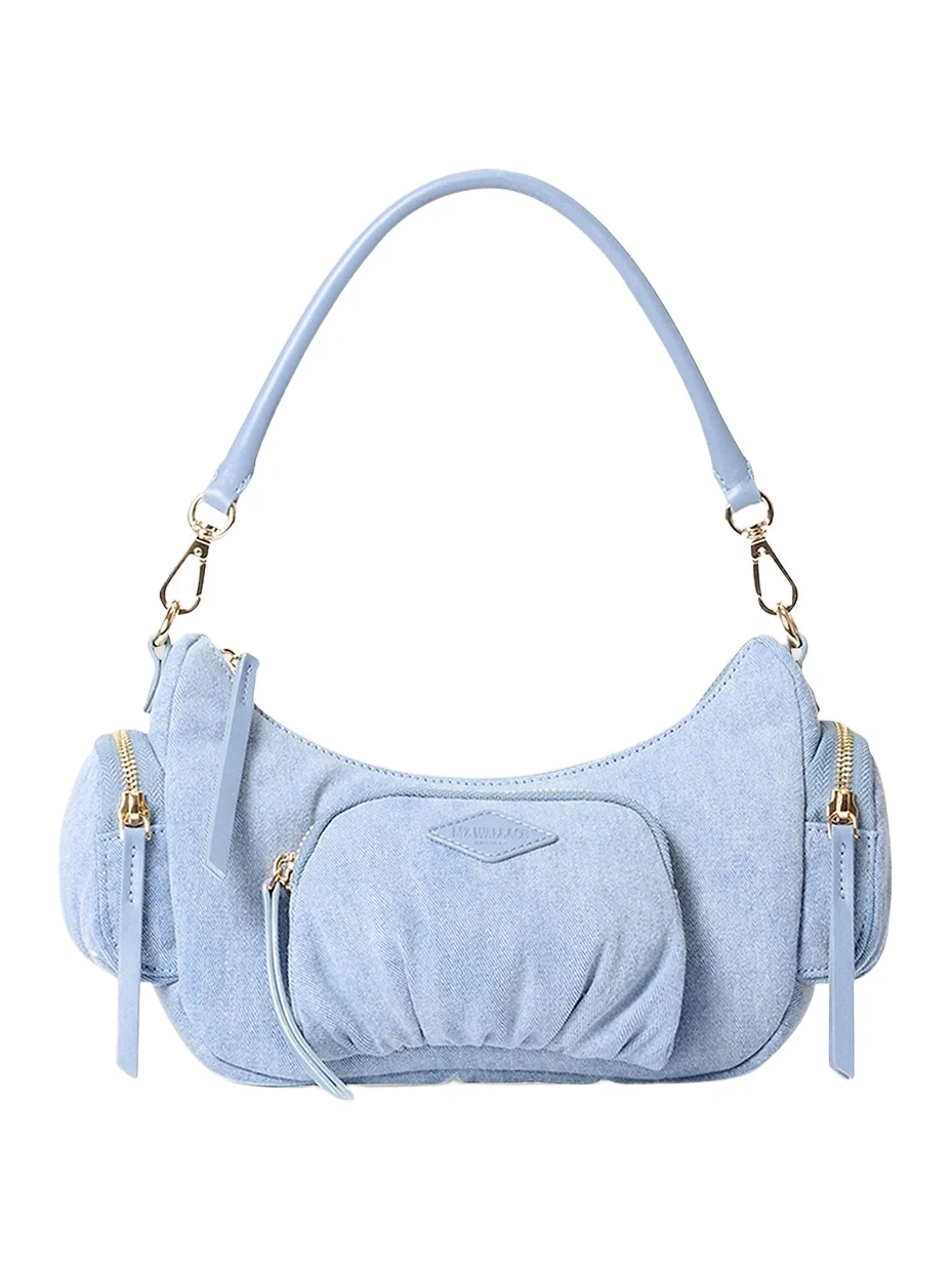 Women's Small Chelsea Denim Shoulder Bag Women's Small Chelsea Denim Shoulder Bag