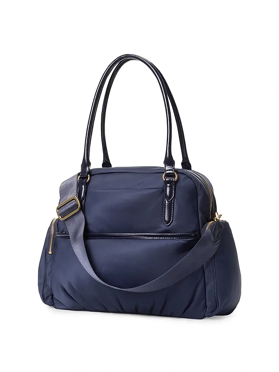 MZ Wallace Women's Chelsea Zip-Pouch Shoulder Bag - Navy | Thumbnail 5
