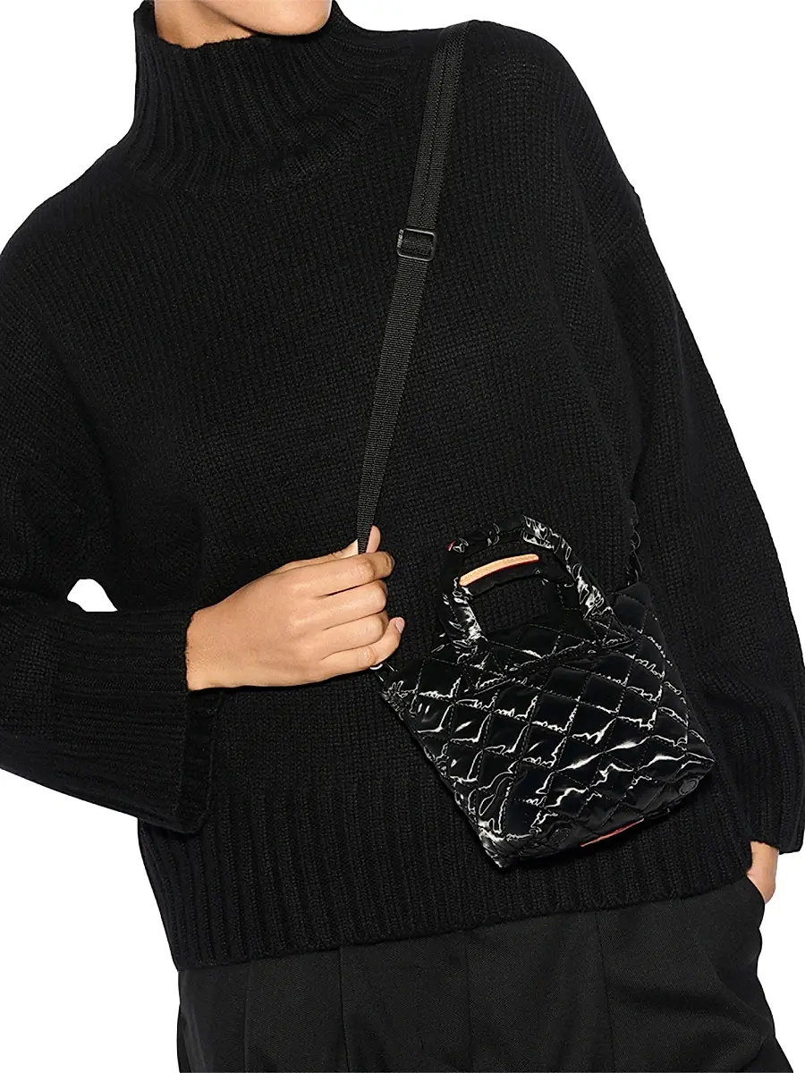 MZ Wallace Women's Petite Metro Deluxe Quilted Crossbody Bag | Thumbnail 2 MZ Wallace Women's Petite Metro Deluxe Quilted Crossbody Bag | Thumbnail 2