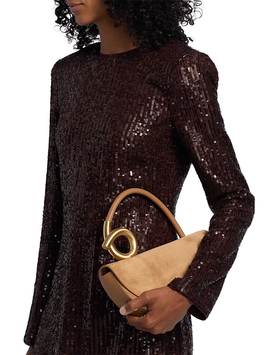 Toccin Women's Mirren Sequined Shift Minidress | Thumbnail 6 Toccin Women's Mirren Sequined Shift Minidress | Thumbnail 6