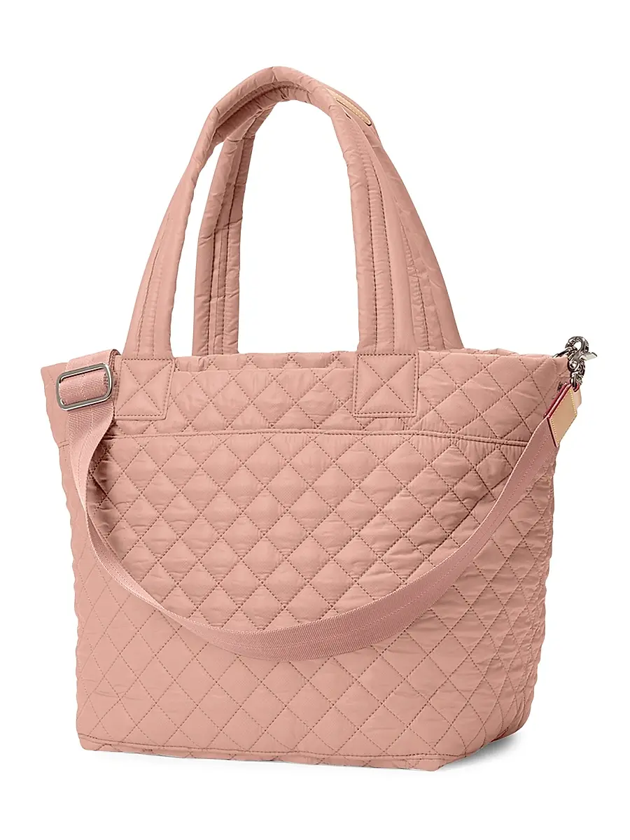 MZ Wallace Women's Medium Metro Deluxe Quilted Tote Bag | Thumbnail 5 MZ Wallace Women's Medium Metro Deluxe Quilted Tote Bag | Thumbnail 5