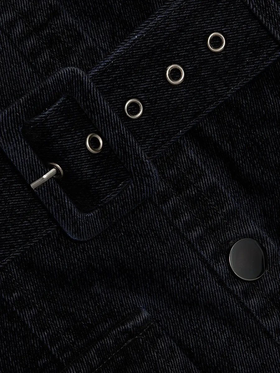 Toccin Women's Mercer Denim Shirt Minidress | Thumbnail 7 Toccin Women's Mercer Denim Shirt Minidress | Thumbnail 7