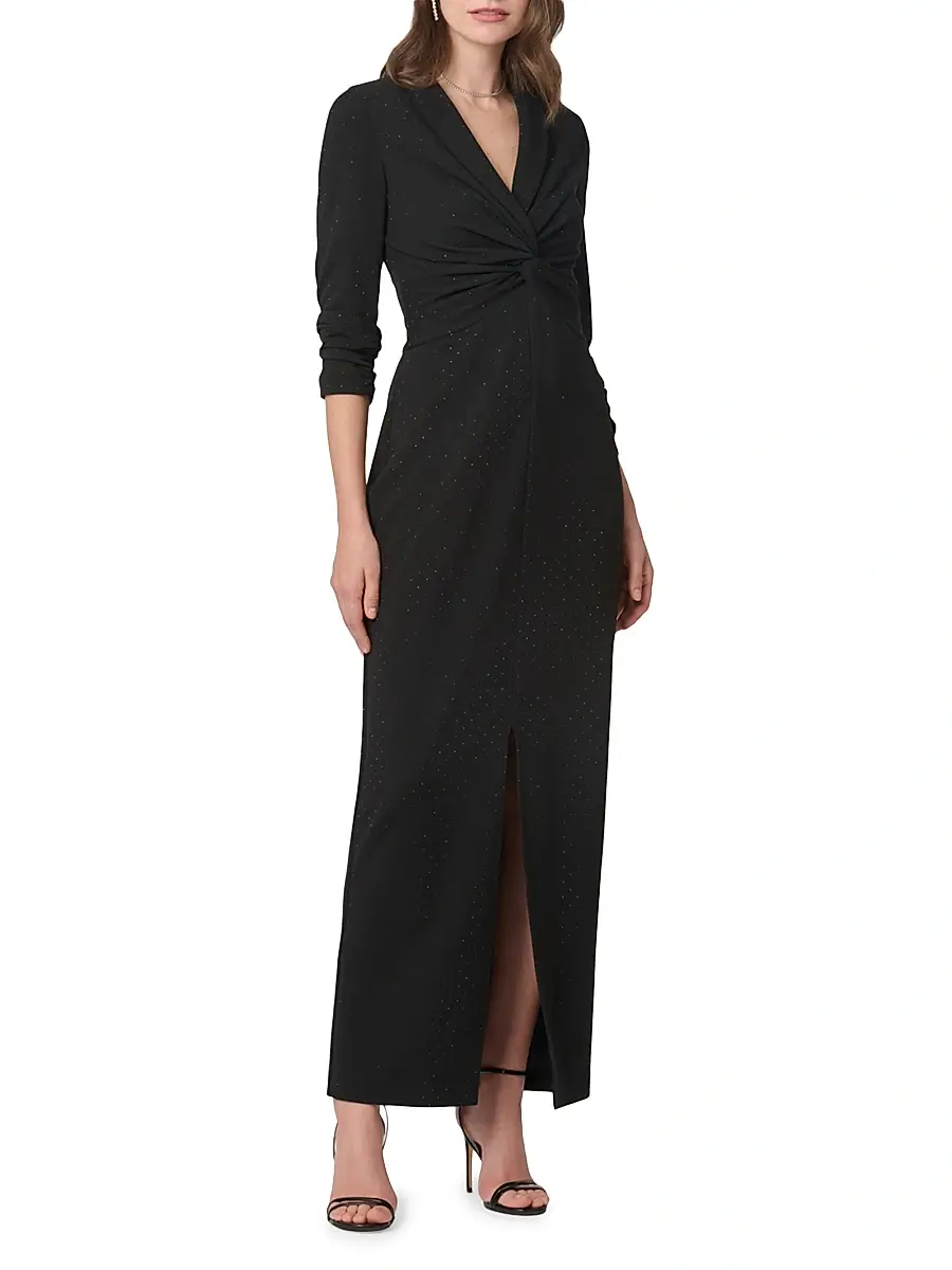 Shoshanna Women's Asher Embellished Crepe Dress | Thumbnail 2 Shoshanna Women's Asher Embellished Crepe Dress | Thumbnail 2
