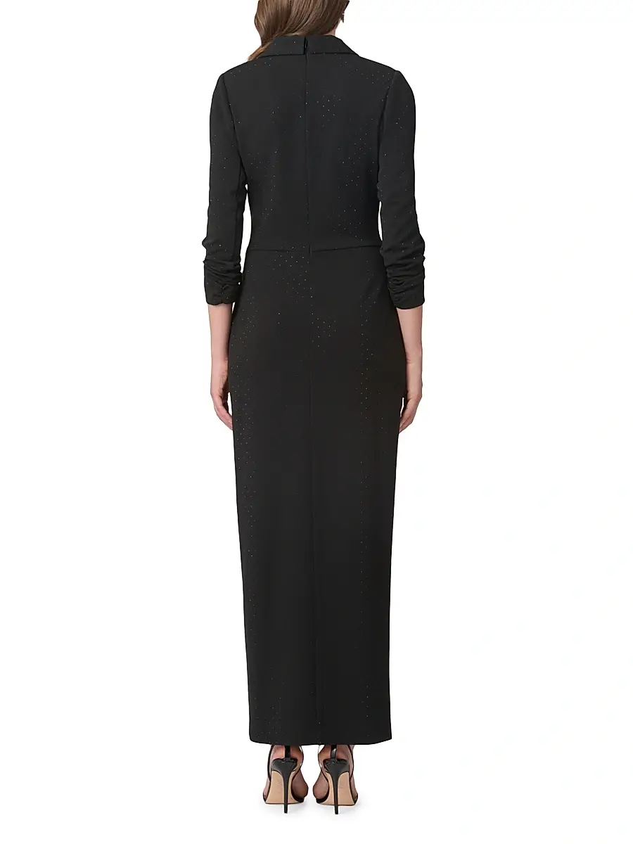 Shoshanna Women's Asher Embellished Crepe Dress | Thumbnail 3 Shoshanna Women's Asher Embellished Crepe Dress | Thumbnail 3