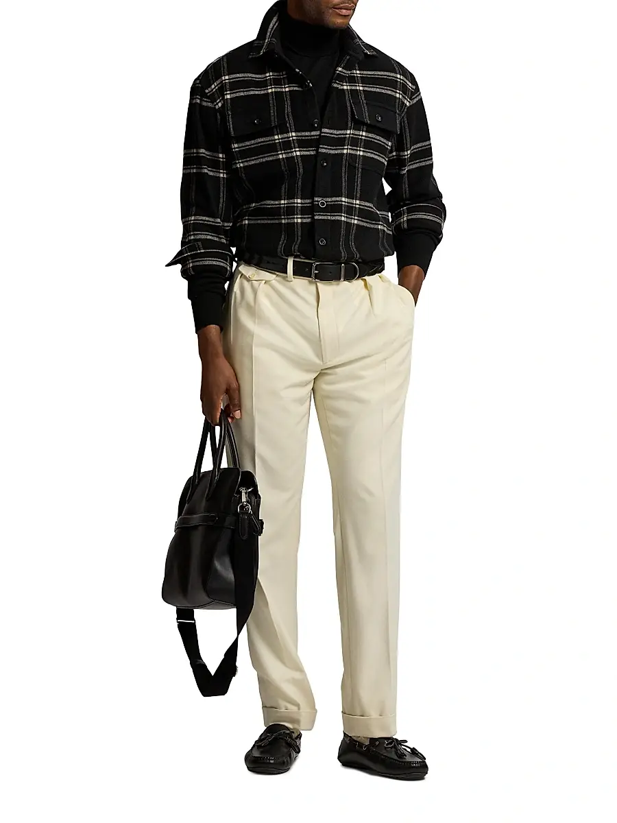 Polo Ralph Lauren Men's Leather Commuter Case | Thumbnail 4 Polo Ralph Lauren Men's Leather Commuter Case | Thumbnail 4