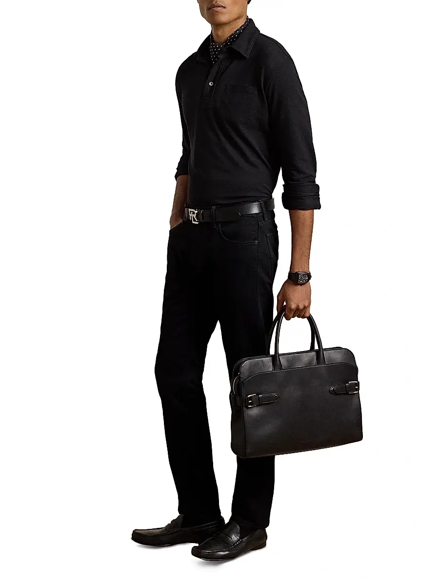 Polo Ralph Lauren Men's Leather Commuter Case | Thumbnail 8 Polo Ralph Lauren Men's Leather Commuter Case | Thumbnail 8