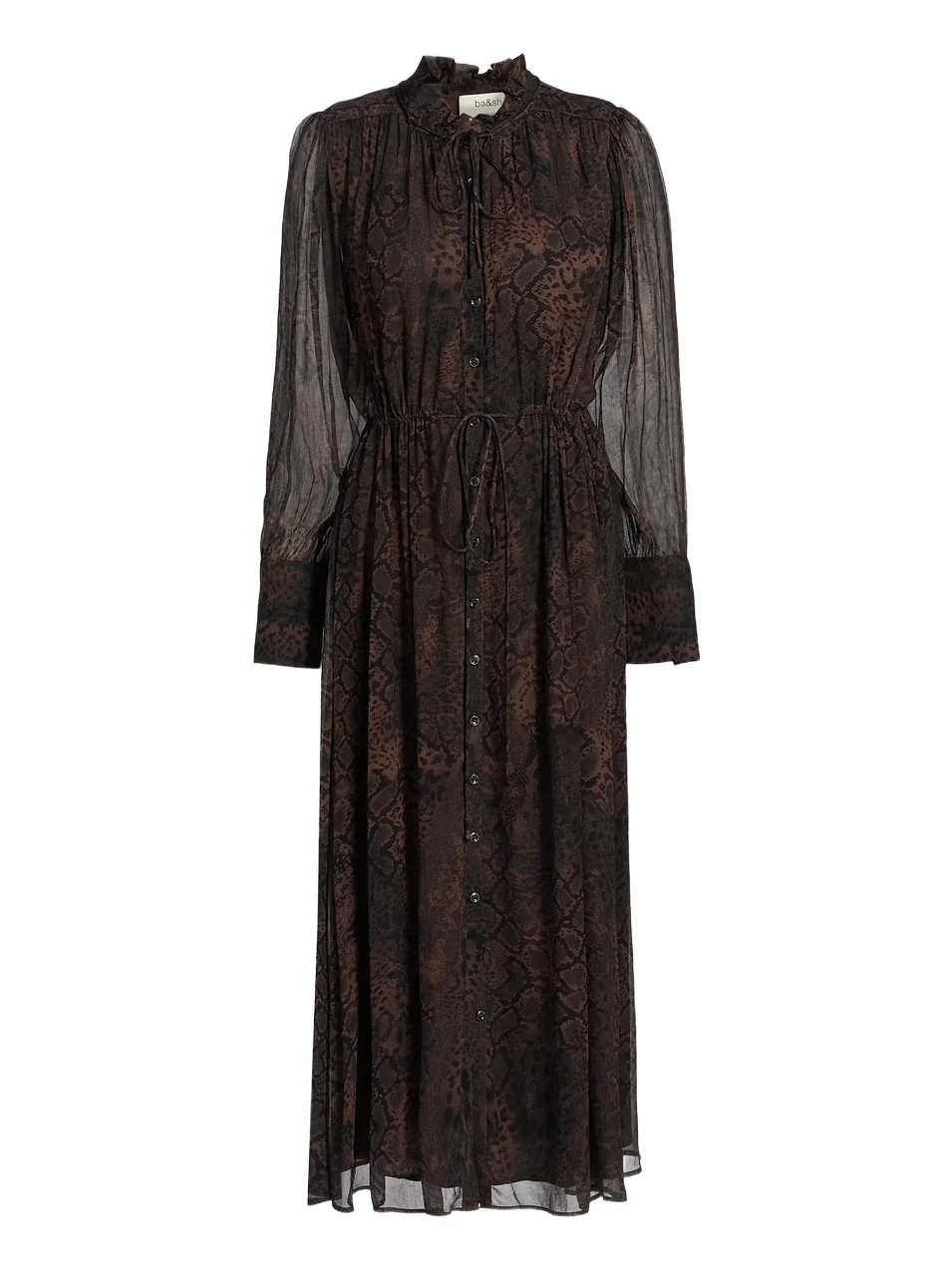 Women's Sahara Snake-Print Midi-Dress Women's Sahara Snake-Print Midi-Dress