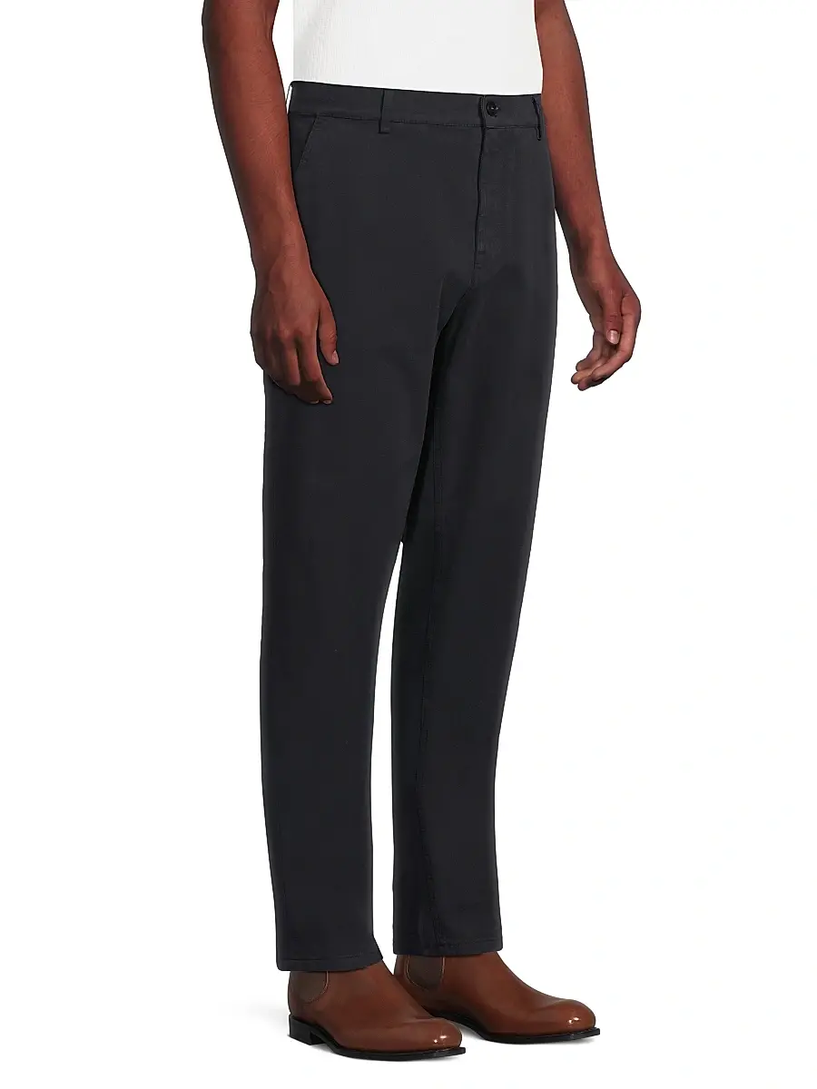 Canali Men's Stretch Cotton Modern-Fit Sport Trousers | Thumbnail 4 Canali Men's Stretch Cotton Modern-Fit Sport Trousers | Thumbnail 4