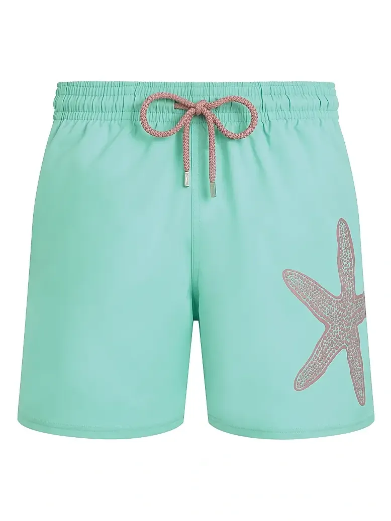 Vilebrequin Men's Starlette Stretch Swim Shorts