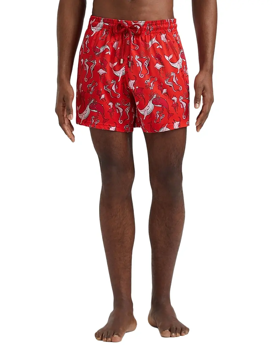 Vilebrequin Men's Whimsical Whales Swim Shorts | Thumbnail 3