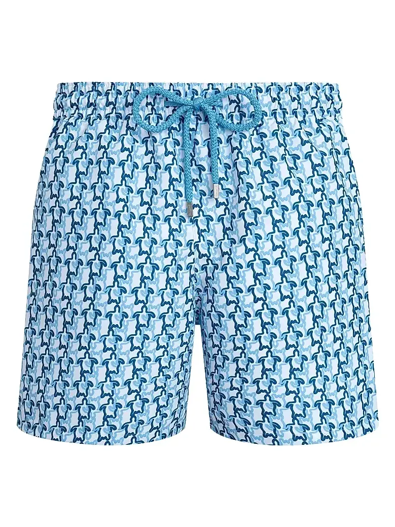 Men's Turtles Printed Swim Shorts