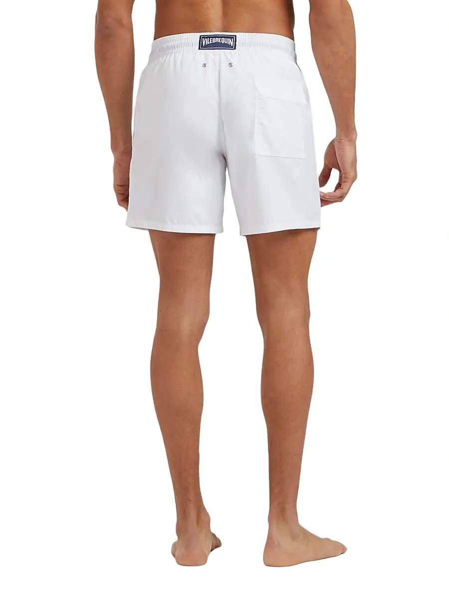 Vilebrequin Men's Embroidered Whale Swim Shorts | Thumbnail 4 Vilebrequin Men's Embroidered Whale Swim Shorts | Thumbnail 4