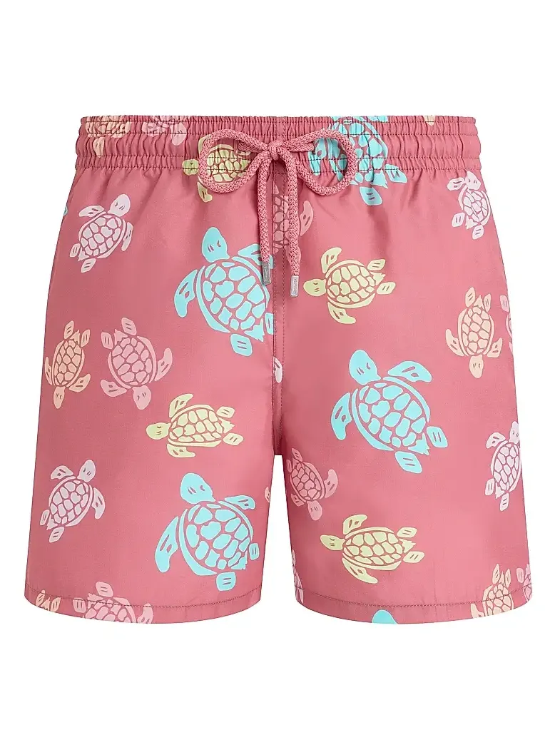 Men's Tortues Multicolores Printed Swim Shorts