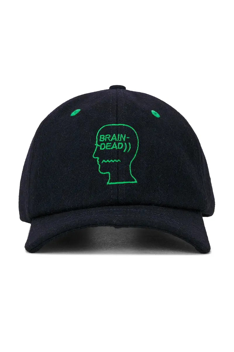 Brain Dead Batwing Logohead Flannel Hat | Thumbnail 3 Brain Dead Batwing Logohead Flannel Hat | Thumbnail 3