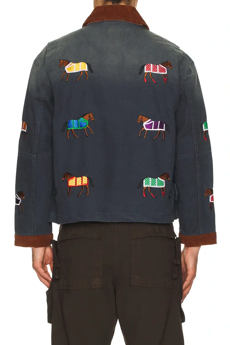 Found Lariat Horse Embroidered Work Jacket | Thumbnail 2 Found Lariat Horse Embroidered Work Jacket | Thumbnail 2