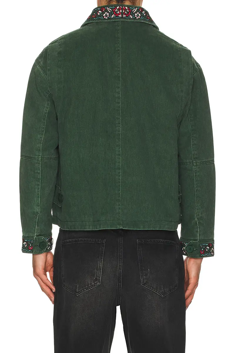 Found Jockey Club Embroidered Work Jacket | Thumbnail 2 Found Jockey Club Embroidered Work Jacket | Thumbnail 2