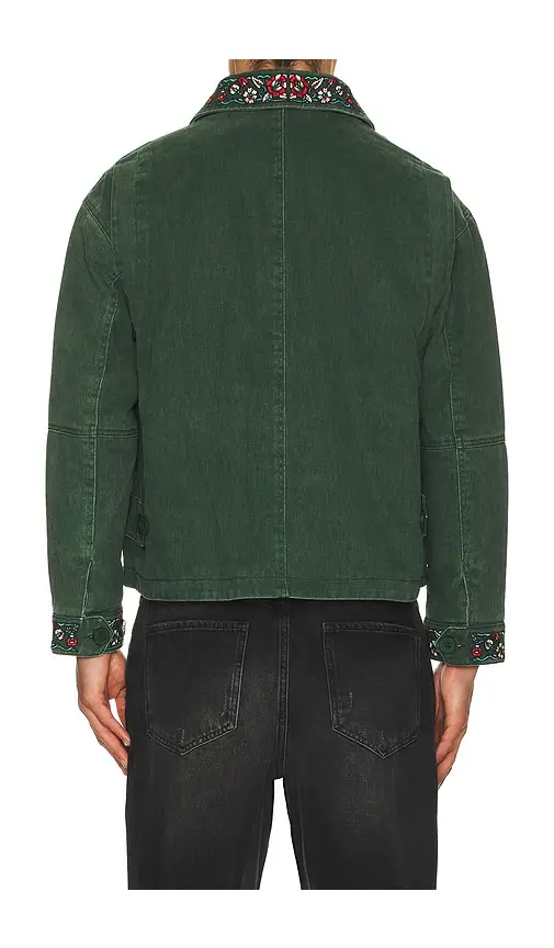 Found Jockey Club Embroidered Work Jacket | Thumbnail 4 Found Jockey Club Embroidered Work Jacket | Thumbnail 4