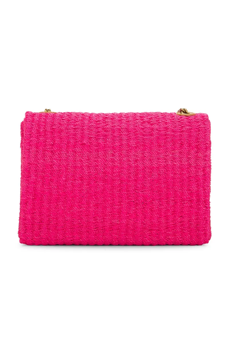 Saint Laurent Kate Rafia Shoulder Bag | Thumbnail 3