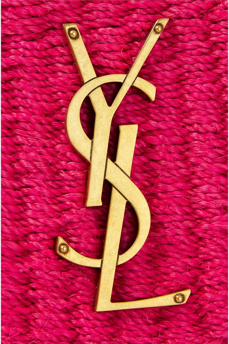 Saint Laurent Kate Rafia Shoulder Bag | Thumbnail 8