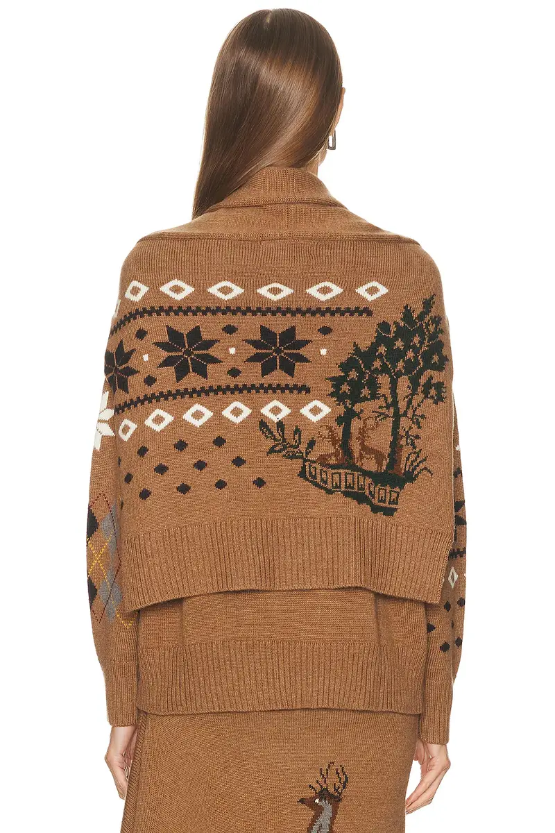 Monse Fair Isle Crewneck Sweater | Thumbnail 4