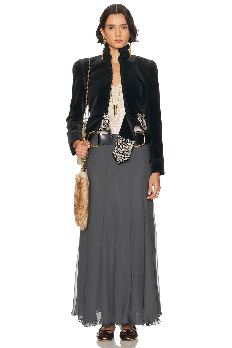 Chloe Sheer Maxi Skirt | Thumbnail 5
