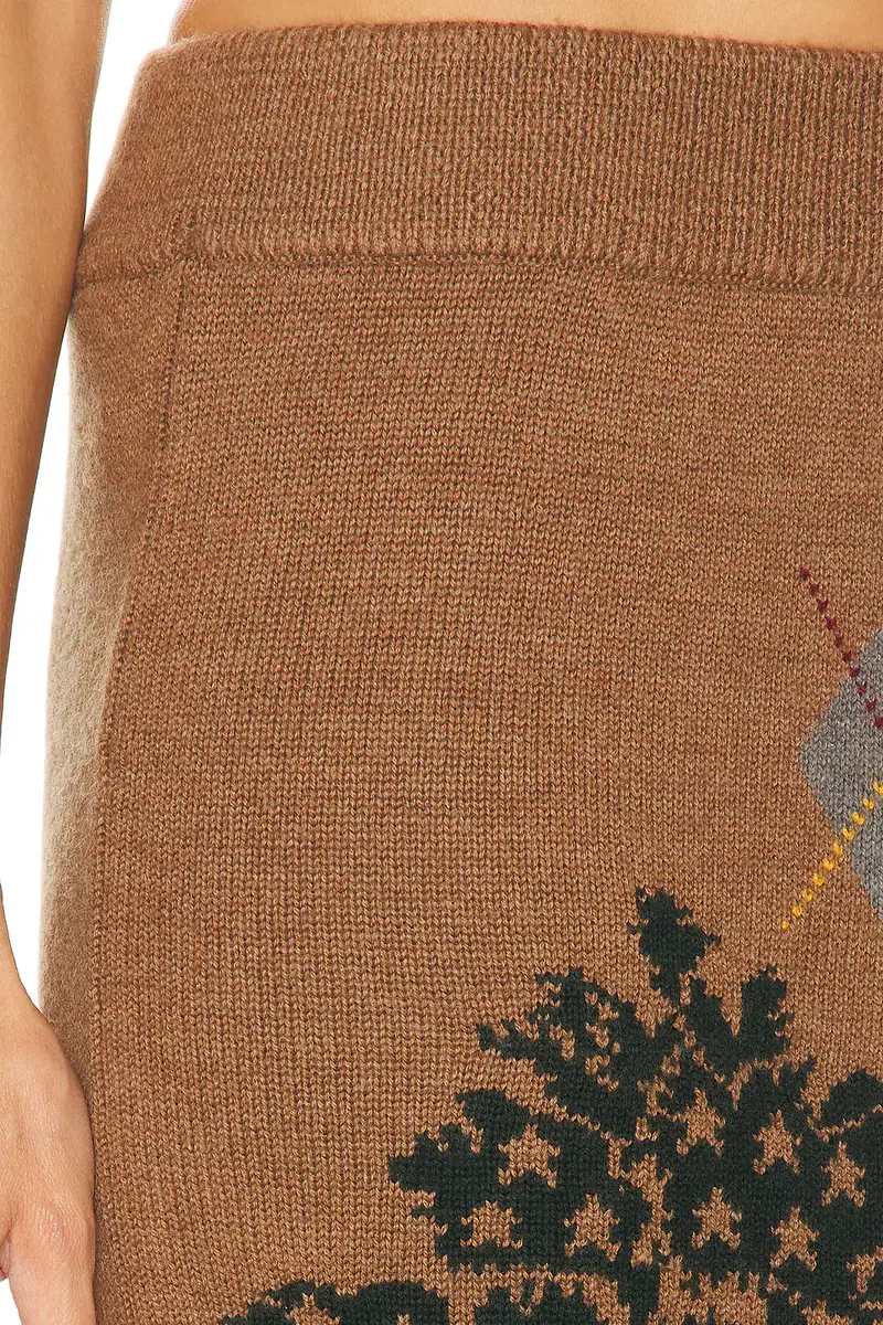 Monse Mixed Fair Isle Midi Skirt | Thumbnail 6