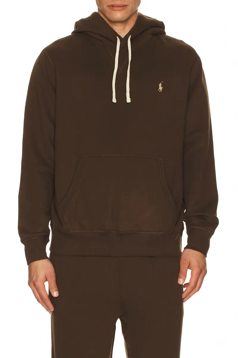Polo Ralph Lauren Long Sleeve RL Fleece Pullover Hoodie | Thumbnail 3