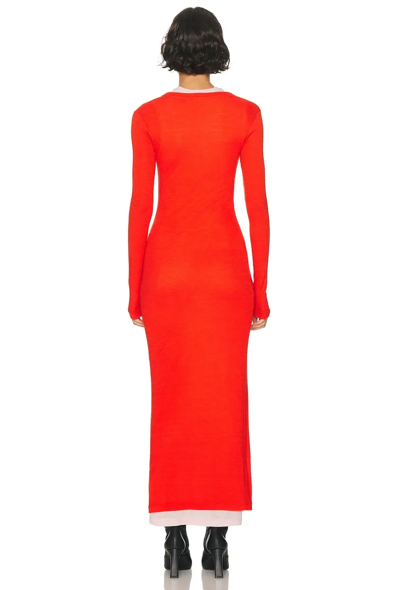 Jil Sander Long Sleeve Tank Dress | Thumbnail 4