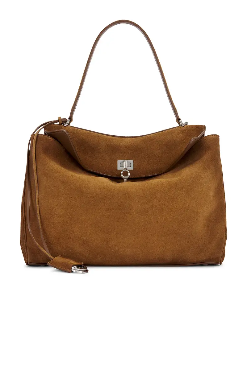 Balenciaga Rodeo Medium Suede Top Handle Bag | Thumbnail 2 Balenciaga Rodeo Medium Suede Top Handle Bag | Thumbnail 2