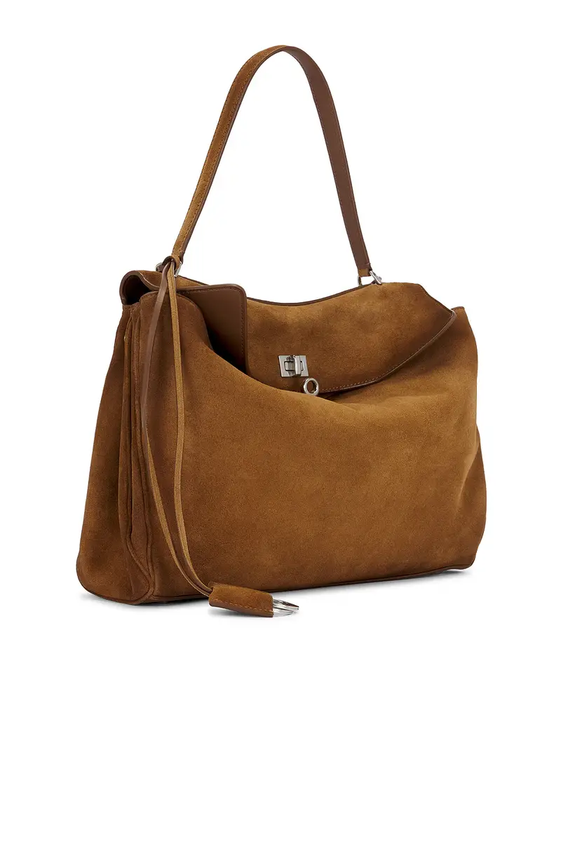 Balenciaga Rodeo Medium Suede Top Handle Bag | Thumbnail 4 Balenciaga Rodeo Medium Suede Top Handle Bag | Thumbnail 4