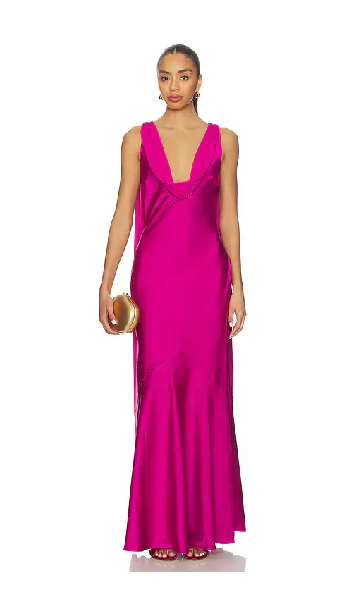 Runaway The Label Gabriella Cowl Maxi Dress | Thumbnail 2 Runaway The Label Gabriella Cowl Maxi Dress | Thumbnail 2